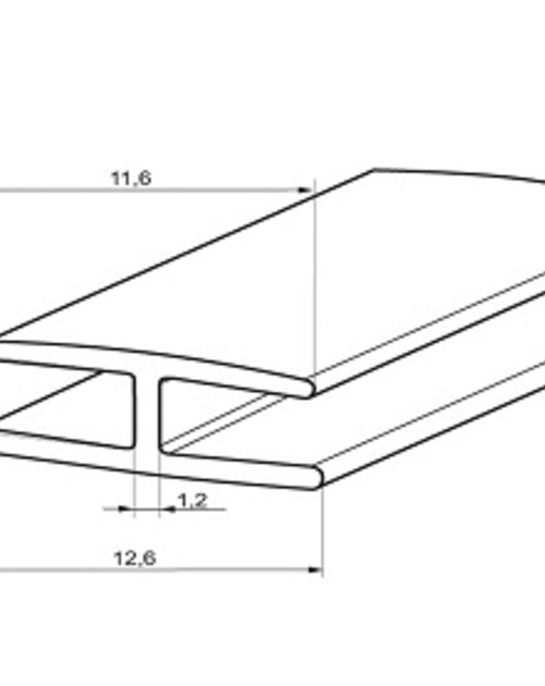 Профиль соединительный 95