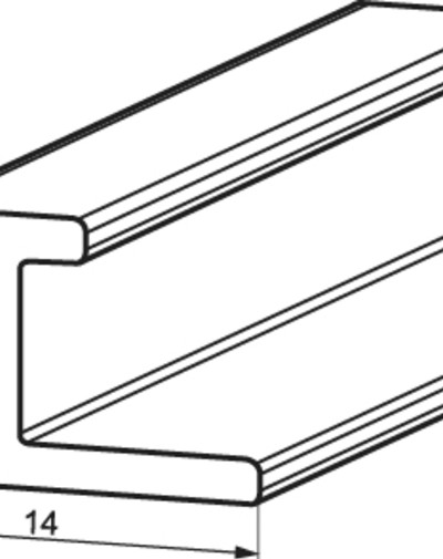 Профиль для стеновых панелей 137 для 6 мм