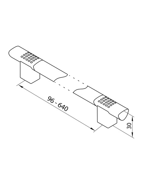 Ручка-рейлинг 100